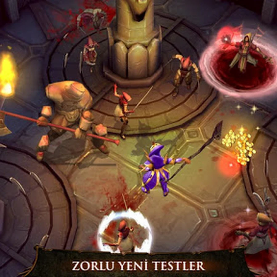 Dungeon Hunter 4 v1.6.0 Hile MOD(Sınırsız Altın/Kristal)
