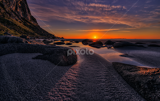 Midnight Sun by John Aavitsland - Landscapes Sunsets & Sunrises
