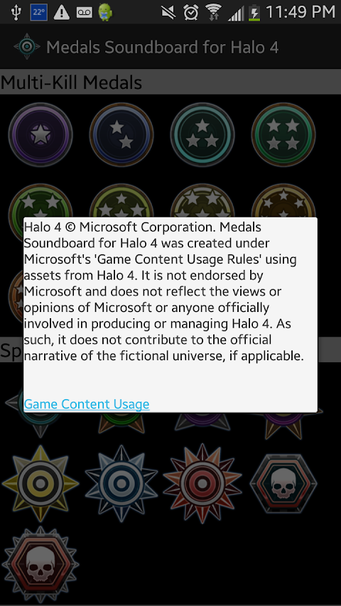 Medals Soundboard for Halo 4のおすすめ画像5