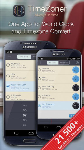 TimeZoner: Timezones Convertor