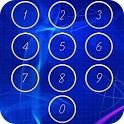 Keypad locker screen icon