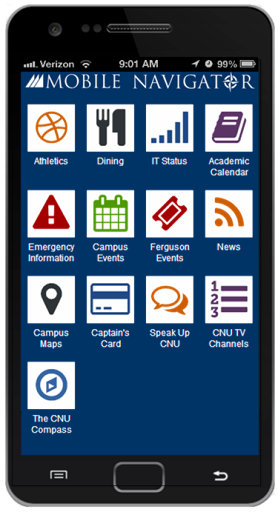 CNU Mobile Navigator App