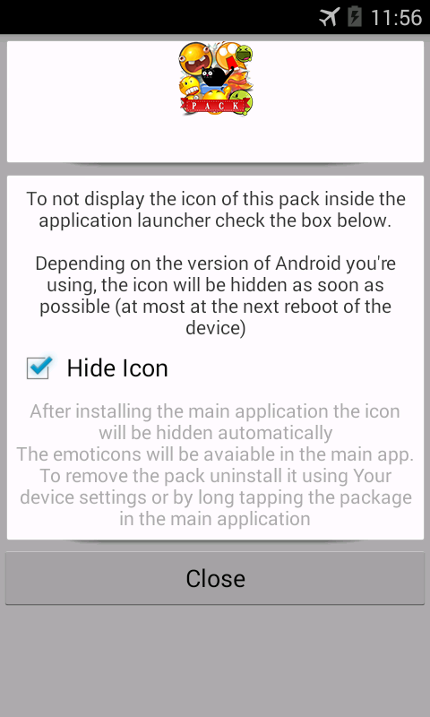 Emoticons pack Text &amp; Stickers Screen 3