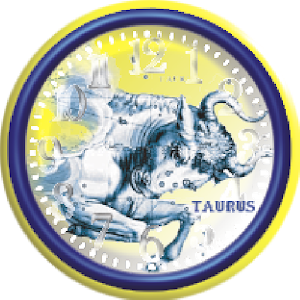 Taurus Zodiac Analog Clock 1.0
