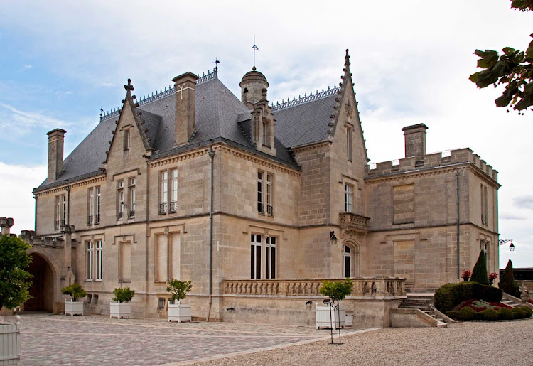 The Chateau of Pope Clement,  who assumed the papacy in 1342, in Bordeaux, France.