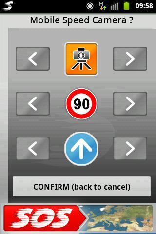 SpeedAlertor Pro speedometer Screen 3