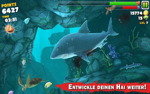 Hungry Shark Evolution apk cracked download - screenshot thumbnail