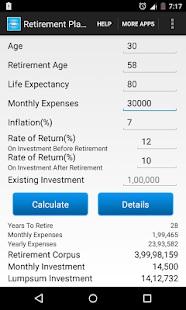 Retirement Planner(圖1)-速報App