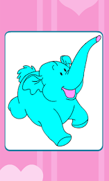 Elephant Coloring Kids Color poster 3