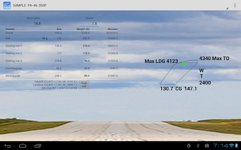 Aircraft Weight & Balance Screenshots 0