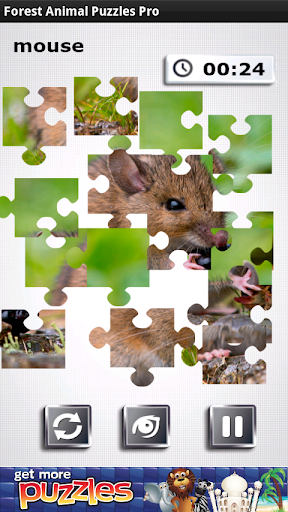 Free Forest Animal Puzzles