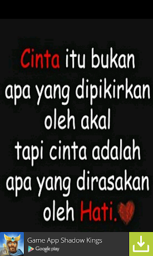 Wallpaper Cinta