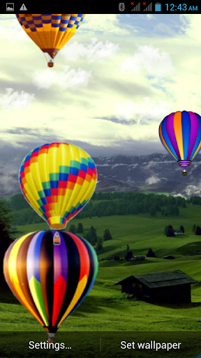 【免費個人化App】Air Balloon Live Wallpaer-APP點子