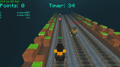 【免費賽車遊戲App】MineCR Minecart Minecraft Race-APP點子