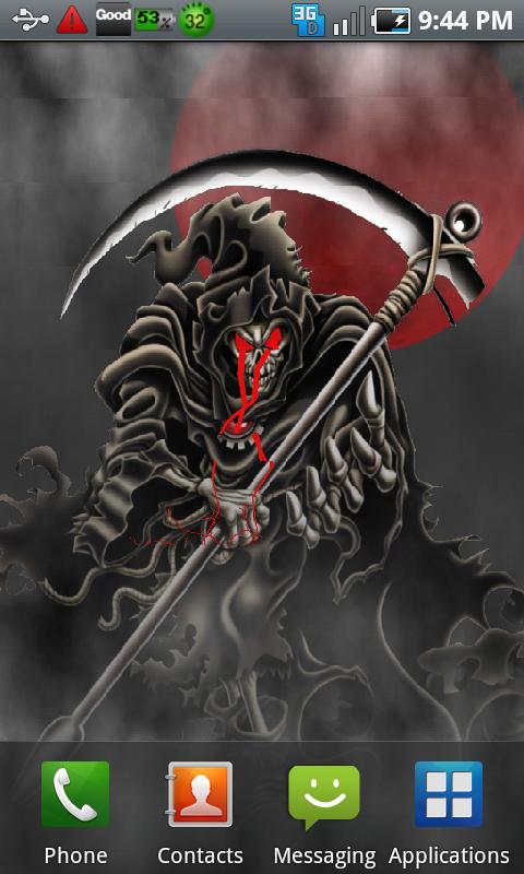 Grim Reaper LiveWallpaper Full Screen 1