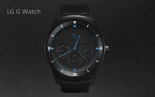 KR alphablue watchface Moto360(圖3)-速報App