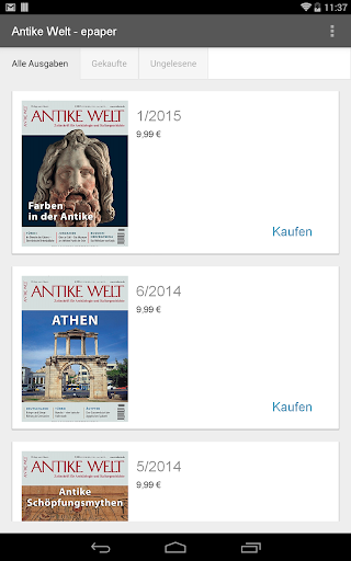 Antike Welt - epaper