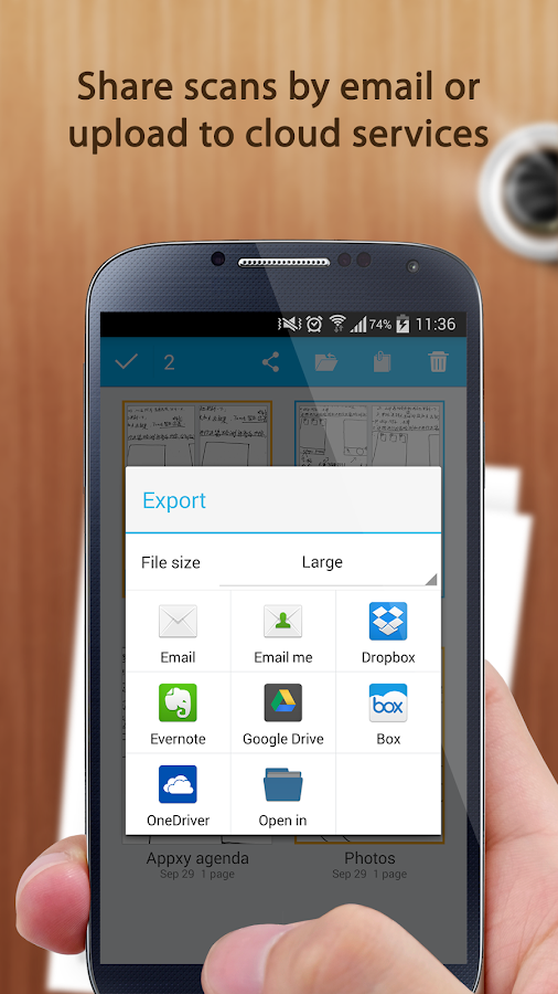 Tiny Scan Pro: PDF Scanner - screenshot