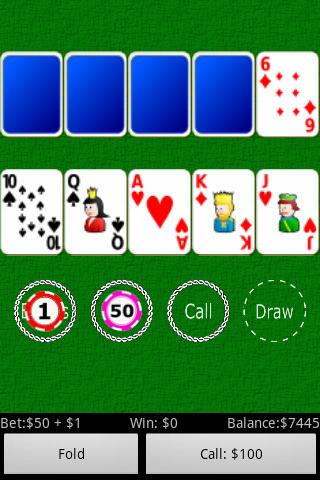 Oasis Poker Screen 3