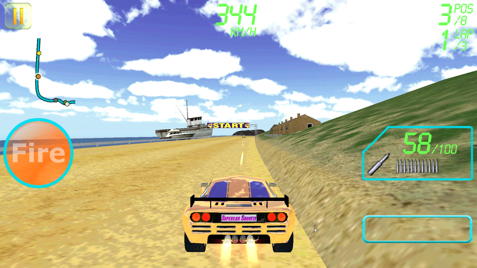 Supercar Shooter Death Race Apl Android Di Google Play