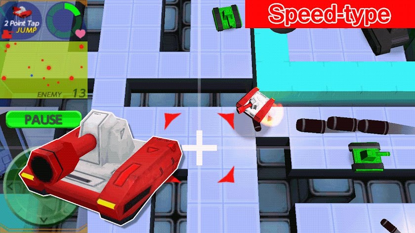 TouchBattleTankSP Screen 2