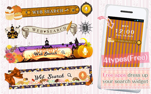 Kawaii Widget『Happy Halloween』