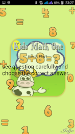 Kids Math One poster 3