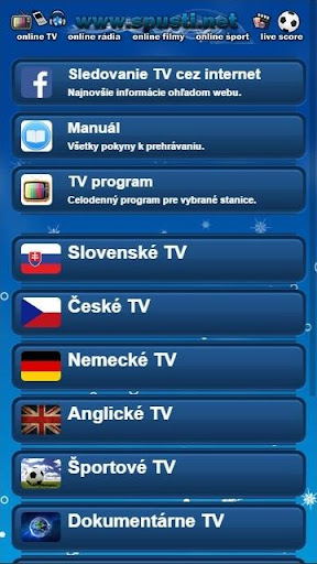 TV v mobile SK CZ