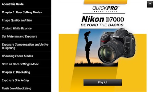 Android application Guide to Nikon D7000 Beyond screenshort