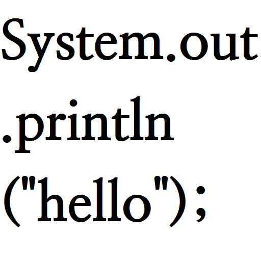 System out println hello. System out println hello