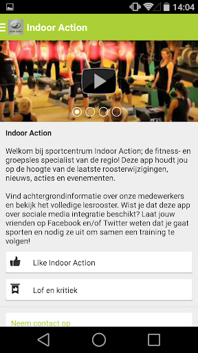 【免費健康App】Indoor Action-APP點子