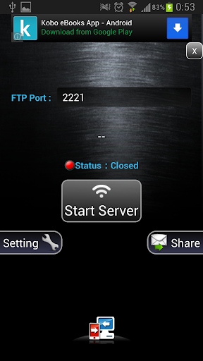 PocketSpace FTP Server
