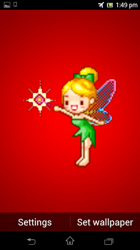 【免費個人化App】Green Fairy Live Wallpaper-APP點子