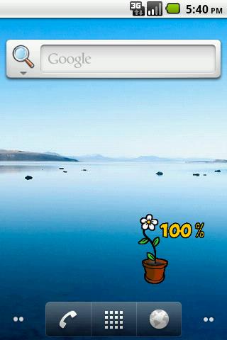 Beautiful Flower Widget