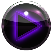 poweramp skin glow purple 3.12 Icon