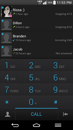 ExDialer Blue Sense Theme