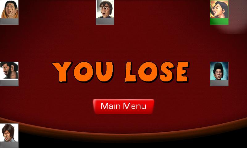 Bhabhi Card Game Screen 2