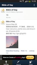 Bible of Day poster 1