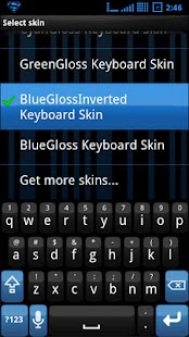 Download Smart Keyboard Pro Blue Invert APK for Android