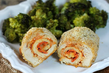 Pizza Chicken Roulades