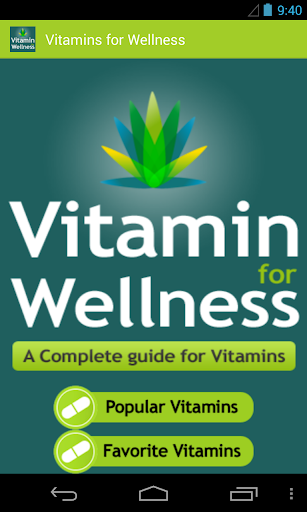 【免費健康App】Vitamins for Wellness-APP點子