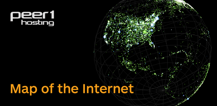 Map of the Internet by Peer 1