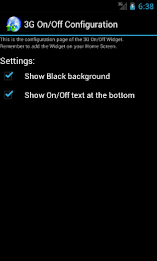 3G On/Off Widget poster 2