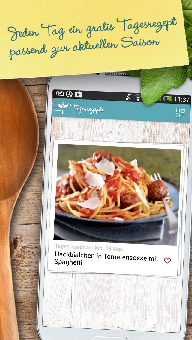 Android application Lecker - Rezepte für jeden Tag screenshort