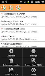 RSS News Reader poster 1