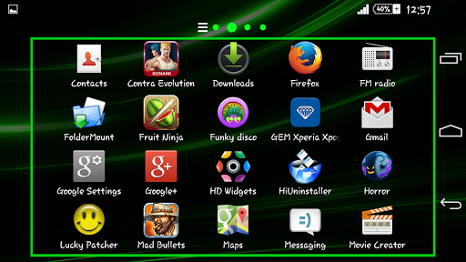 免費下載個人化APP|Theme Xperien Rays Green app開箱文|APP開箱王