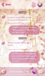 GO SMS FLOWER DANCE THEME(圖2)-速報App