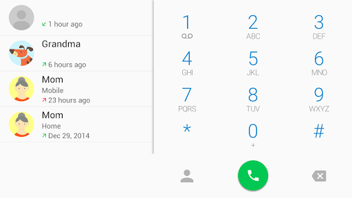 【免費個人化App】ExDialer Theme - Lollipop Blue-APP點子