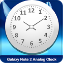 Galaxy Note 2 Live AnalogClock icon