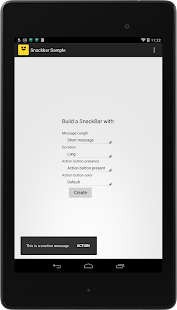 Snackbar Demo Screenshots 0